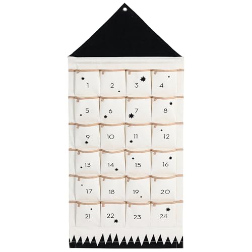 Rangement mural suspendu 24 compartiments imperméable en coton pour maison