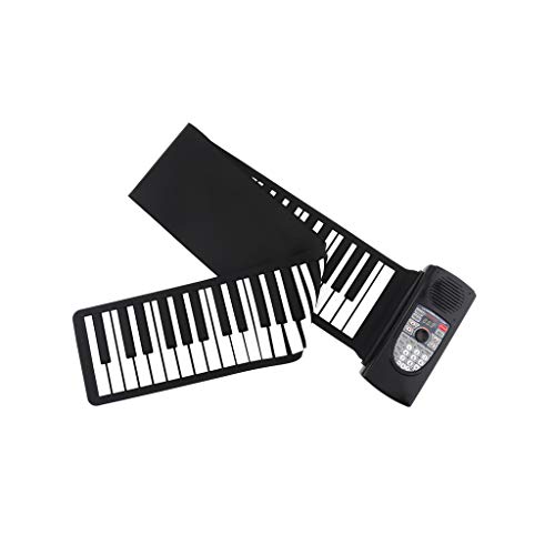 HMTOHL 88 Touches Roll Up Piano Rechargeable Électronique Silicone Flexible Clavier Orgue Haut-Parleur Intégré Support… - Les Beatles, Paul McCartney, John Lennon, RIngo Starr, George Harrison HMTOHL 88 Touches Roll Up Piano Rechargeable Électronique Silicone Flexible Clavier Orgue Haut-Parleur Intégré Support… – Image 3