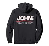 John 3 16 True Story Christian Scripture Bible Verse Pullover Hoodie