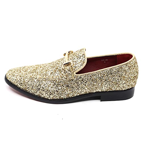 Image of Men's Velvet Designer Classic Dress Tuxedo Smoking Slipper Loafers Slip On Shoes SM-56