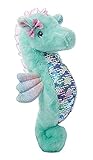 The Petting Zoo, Sparkle Seahorse Stuffed Animal, Gifts for Girls, Sequined Seahorse Plush Toy, 13 Inch