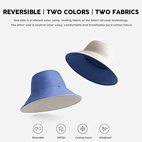 OZ SMART Reversible Sun Hat for Women 