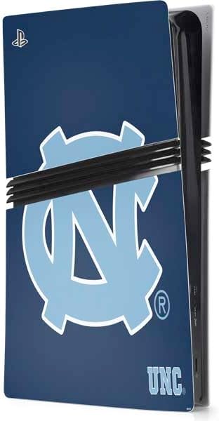 Skinit Decal Gaming Skin Compatible with PS5 Pro Console - Officially Licensed University of North Carolina UNC Logo Design