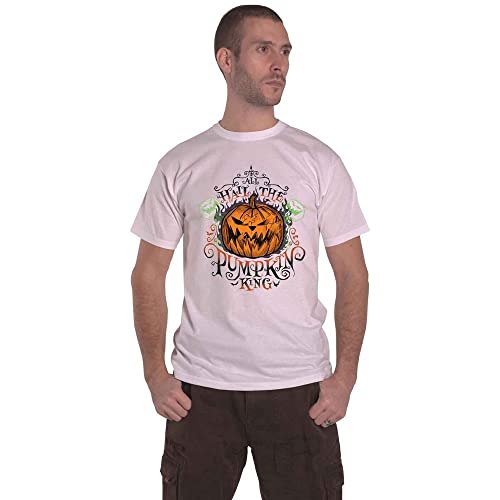 T-Shirt Monsieur Jack Blanc pour Revivre la Magie de Tim Burton