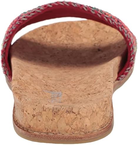 The SAK Women's Mendocino Slide Crochet, Slip On Sandals, Summer Open Toe Shoes, Sunset Stripe Medallion, 8 | Image 2