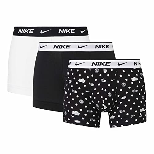 Nike Boxer NEROBIANCO, 3PZ Nero L