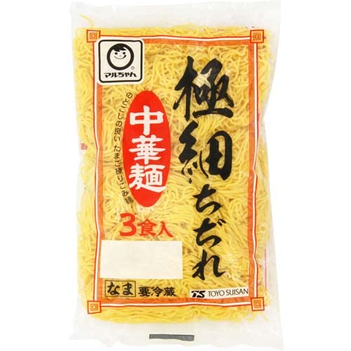 Amazon.co.jp: マルちゃん 極細ちぢれ中華麺 3食入 : 食品・飲料・お酒