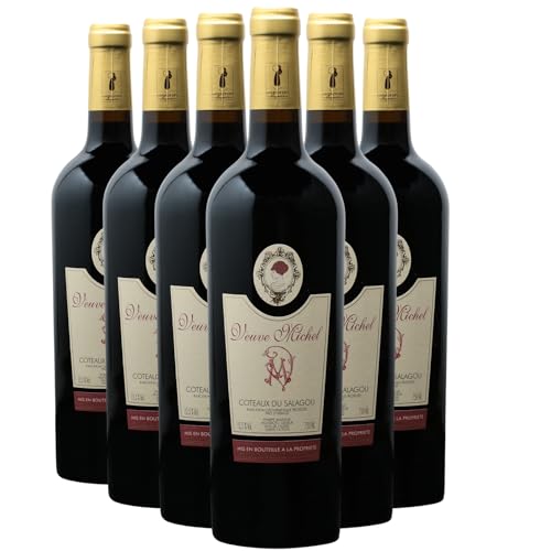 Pays d'Hérault Coteaux du Salagou tinto 2022 - Veuve Michel - IGP - Languedoc Rosellón - Francia - Variedades de uva Syrah,Carignan - 6x75cl