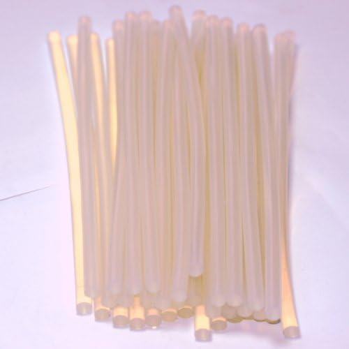 Ostart 50 Pack 7mm x 190mm Clear Glue Adhesive Sticks for Hot Melt Gun Car Audio Craft