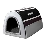 awakentti Dog House Indoor, Non-Slip Detachable Dog House for Large Dogs, 360°Locking Warmth Feature, Winter Warm Cat Nest Puppy Cave Sofa Pet Products for Small Medium Dog