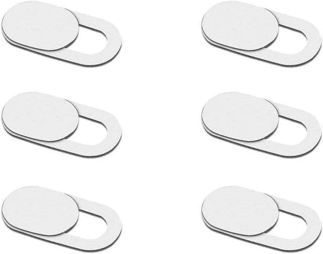 Miniatura 3 de Adhesivo deslizante para cubierta de cámara web, protección de seguridad de privacidad de la cámara para teléfono portátil, color negro o blanco, 5