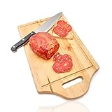 Valle del Crati Soppressata Piccante | Soppressata con Carne di Suino Pepe Nero e Peperoncino Piccante Calabrese| Salume Tipico Calabrese | Confezione 300 grammi c.a.