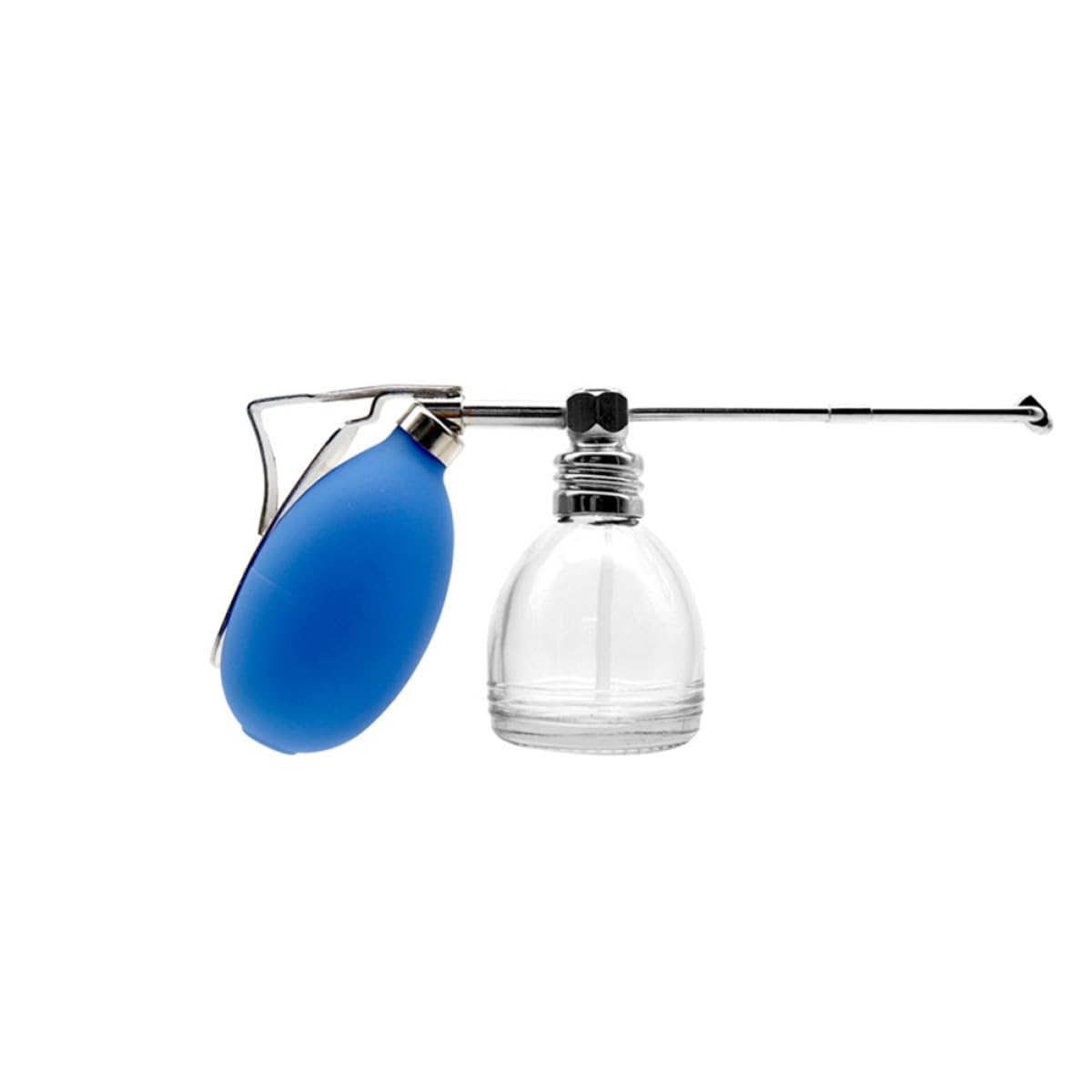 IMIKEYA Flacone Spray in Vetro Blu per Polvere, Facile da Smontare e Riutilizzabile, Bottiglia Spray Portatile Maschile, per Viaggio e Utilizzo Quotidiano