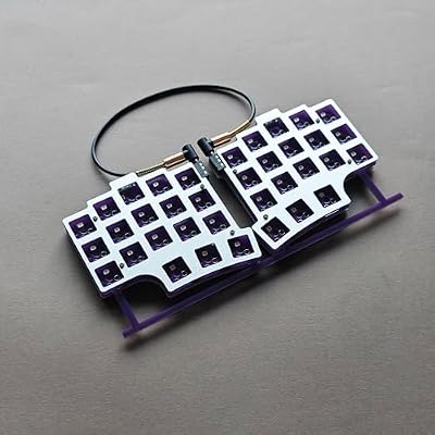 YMDK Split 36 Keys Ergonomics 40% Layout Hot swappable Mechanical Keyboard RGB QMK Vial All Key programmable Mini Independent Gaming Keyboard Kit