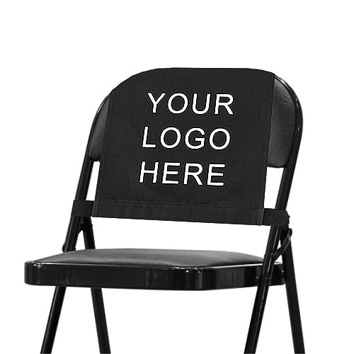 Muka Custom Half-Cover Chair Slipcover Personalized Stretchable Banquet Chair Back Cover-Black