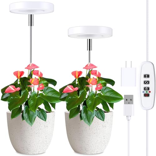 Candieslife Grow Lights for Indoor Plants, 48 LEDs Full Spectrum Growing Lamp...