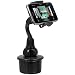 Macally Cup Phone Holder for Car Mount for Apple iPhone 11 Pro Max XS XS Max XR X 8 8+ 7 7 Plus 6s 6 5s SE, Samsung Galaxy S10 Plus S9 S8 Note, LG, Nexus, Google Pixel 3, Motorola, Smartphone (MCUP)