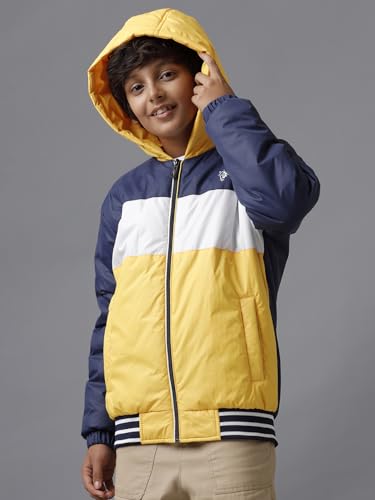 Image of Under Fourteen Only Boys Winter Jacket, Full Sleeve,Sleeveless Quilted Puffer Jacket with Front Closure, Casual Warm Jacket for Kids, Lightweight Winterwear for School, Outdoor Play and Travel
