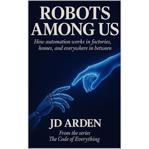 ROBOTS AMONG US Audiolibro Por JD Arden arte de portada