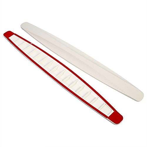 YZKKKY 4 Piezas Protector Parachoques Coche para VW Caddy Maxi AB Bj.2020, Protector Parachoques Trasero y Delantero Anti-Rasguños Anti-Collision Protector Coche,White