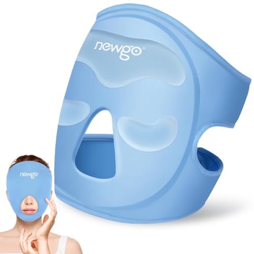 NEWGO Ice Pack Face Ice Mask for Puffy Eyes, Cooling...