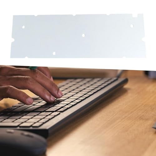 Plaque de diffusion pour boîtier de clavier PC blanc acrylique durable - 3