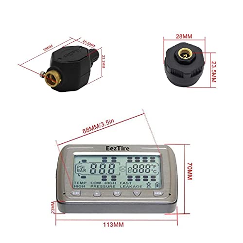 EEZ RV Products EEZTire-TPMS10AT-New Tire Monitoring System