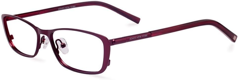 JONES NEW YORK Eyeglasses J140 Burgundy 51MM