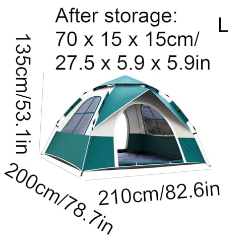 Carpa automático pop-up multiuso portátil camping miniatura 2