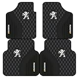 4 Pièces Tapis de Sol Voiture pour Peugeot 205 GTI, Antidérapants et Lavables Tapis Auto Avant Arrière Set Voiture Accessoires