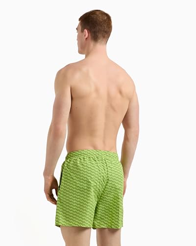 Emporio Armani Men's Printed Pattern 4" Swim Trunk4