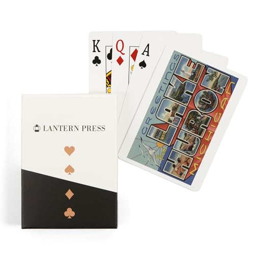Cartas de poker Lantern Press, 52 naipes adultos