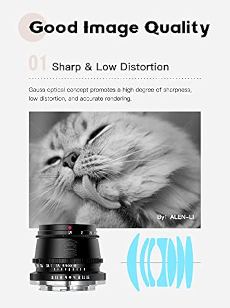 Amazon | TTArtisan 35mm F1.4 APS-C フォーマット大口径