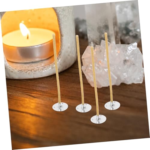 100 unidades de mechas naturales para velas artesanales miniatura 3