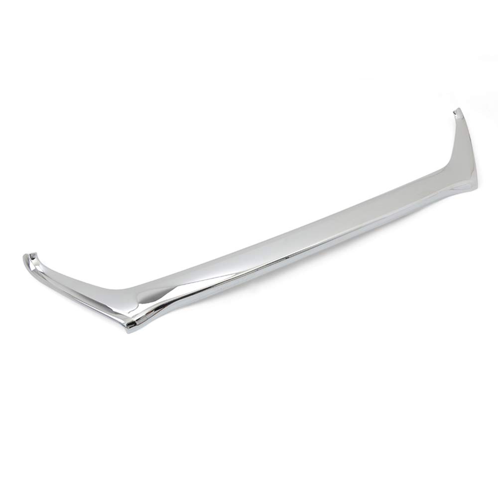 Auto Front Bumper Lip Protector Cover For Toyota Estima Previa Tarago 2016 ABS Chrome 1PC
