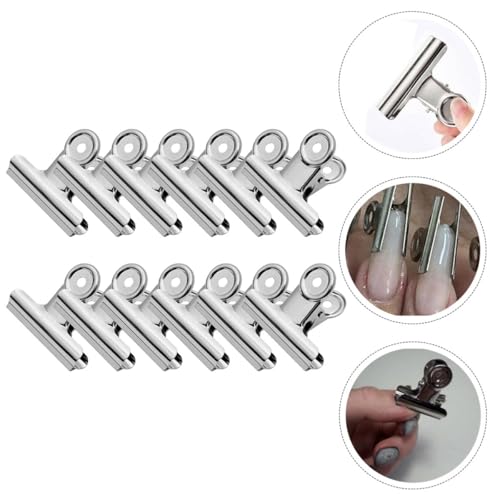Pinzas para Extensión de Uñas 12 piezas Metal miniatura 7