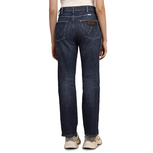 Image of Wrangler Women's Straight Fit High-Rise Jeans