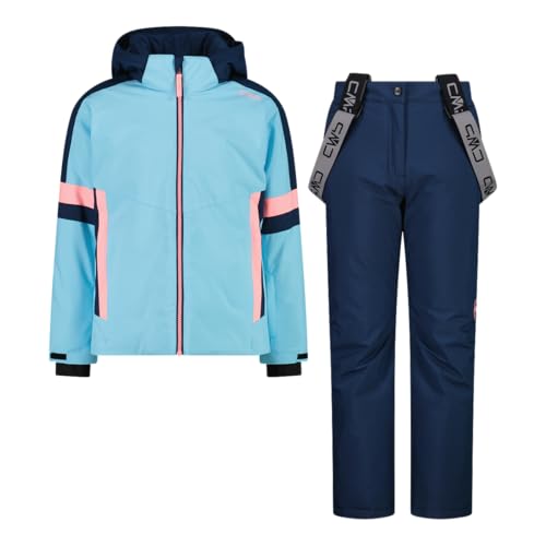 WP 10.000 CMP Set Tuta Sci da Bambina in Twill, 35W0335 (Topazio, 128)
