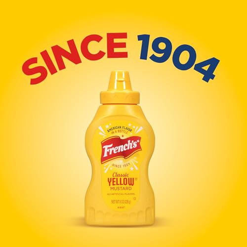 French’s Classic Yellow Mustard (226g) | Prepared With Authentic Mustard Seeds | No Artificial Flavours | Gluten Free - Image 18 thumbnail