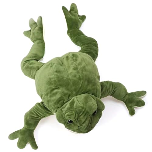Peluche de rana verde de 10 pulgadas juguete interactivo suave