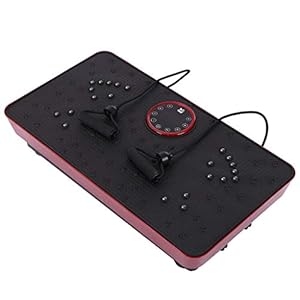 Vibration Plate Exercise Machine Full Body Workout Fitness Platform for Home Fitness & Weight, Loop Bands & Remote Control for Home Fitness & Weight Loss