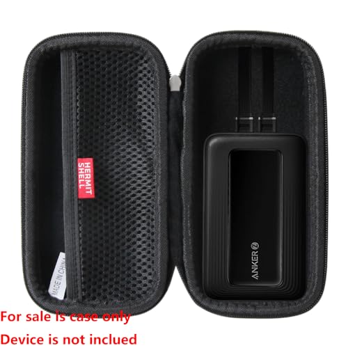Hermitshell Hard Case for Anker Zolo 10/20k mAh 30W Portable Charger (Black)