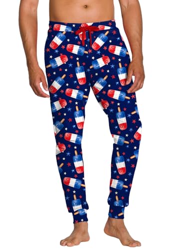 Deerose Mens St. Patricks Day Pajama Pants Drawstring Elastic Waist Pants with Pockets2