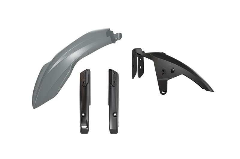 Rtech Kit Parafango Alto e Copristeli per Yamaha Tenere T7 700 2019-2025, Grigio
