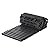 Gardenised QI004106 Black Garden Pathway Track Outdoor Waterproof Tile Anti-Slip Pavers Floor Mat, 14" Long