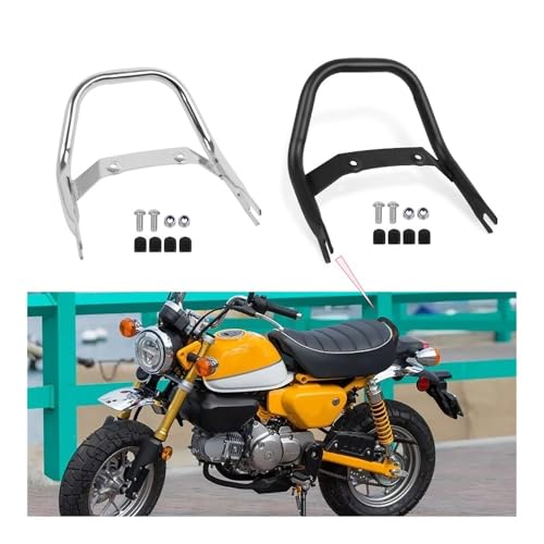 Étagère Accoudoir Passager pour Monkey 125 et Support Bagages en Acier Renforcé