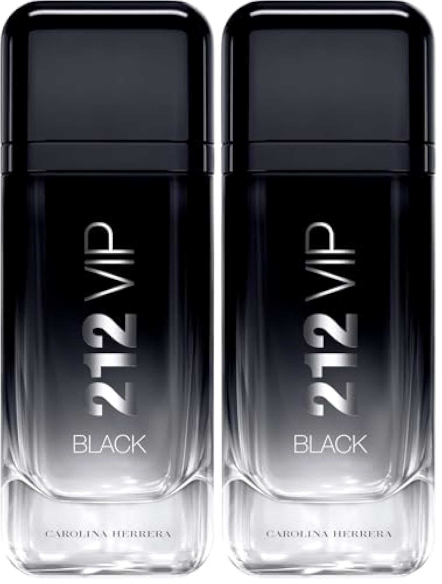 212 VIP Black Eau de Parfum, 200ml (Pack of 2)