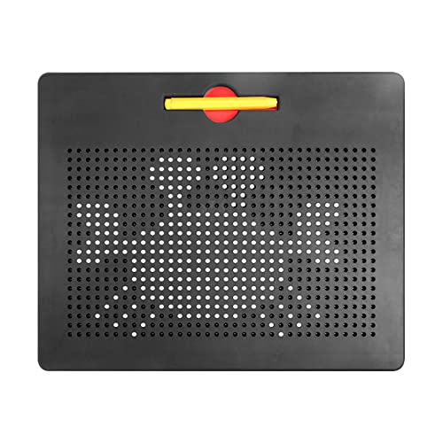 HONPHIER Kids Magnetic Drawing Tablet Magnetic Steel Balls Board Doodle Scribble Sketch Pad Magnet Writing Pads Preschool STEM Education Toys for Children (Large
