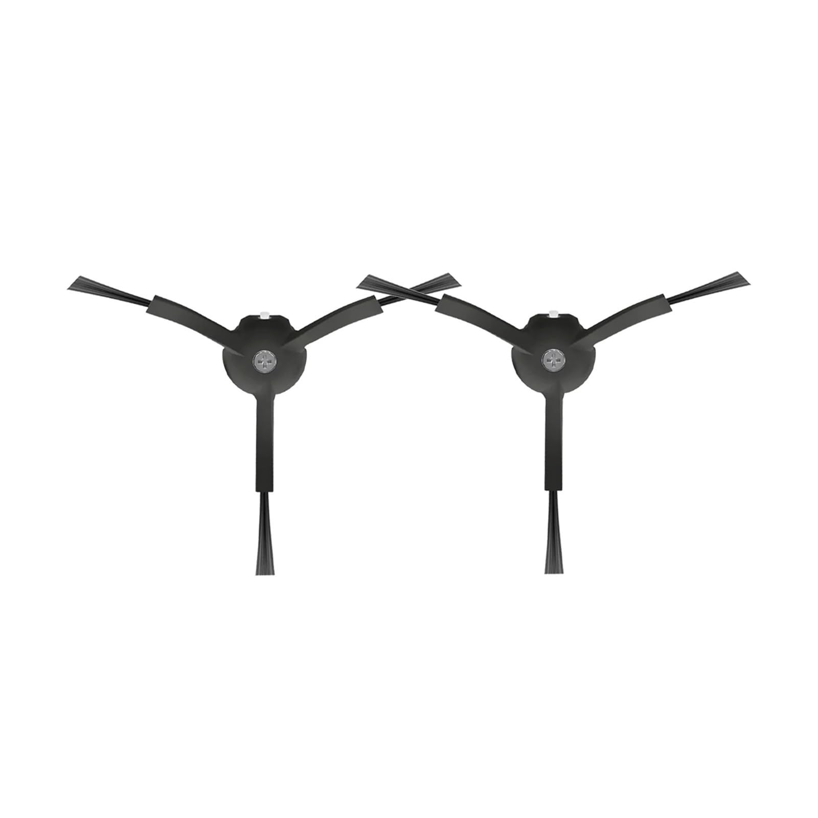 Brosse latérale noire x2 Roborock pour résoudre les problèmes d'angles