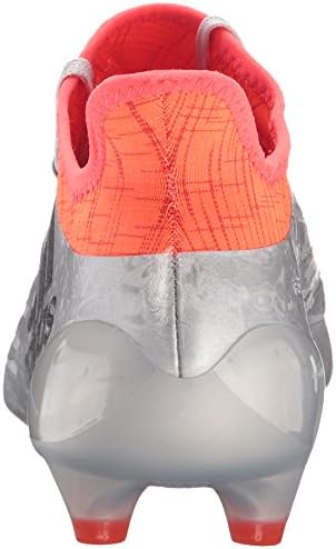 adidas Men's X 16.1 FG Soccer Cleats, 9.0 D(M) US, Silver Metallic/Core Black/Solar Red | Image 2